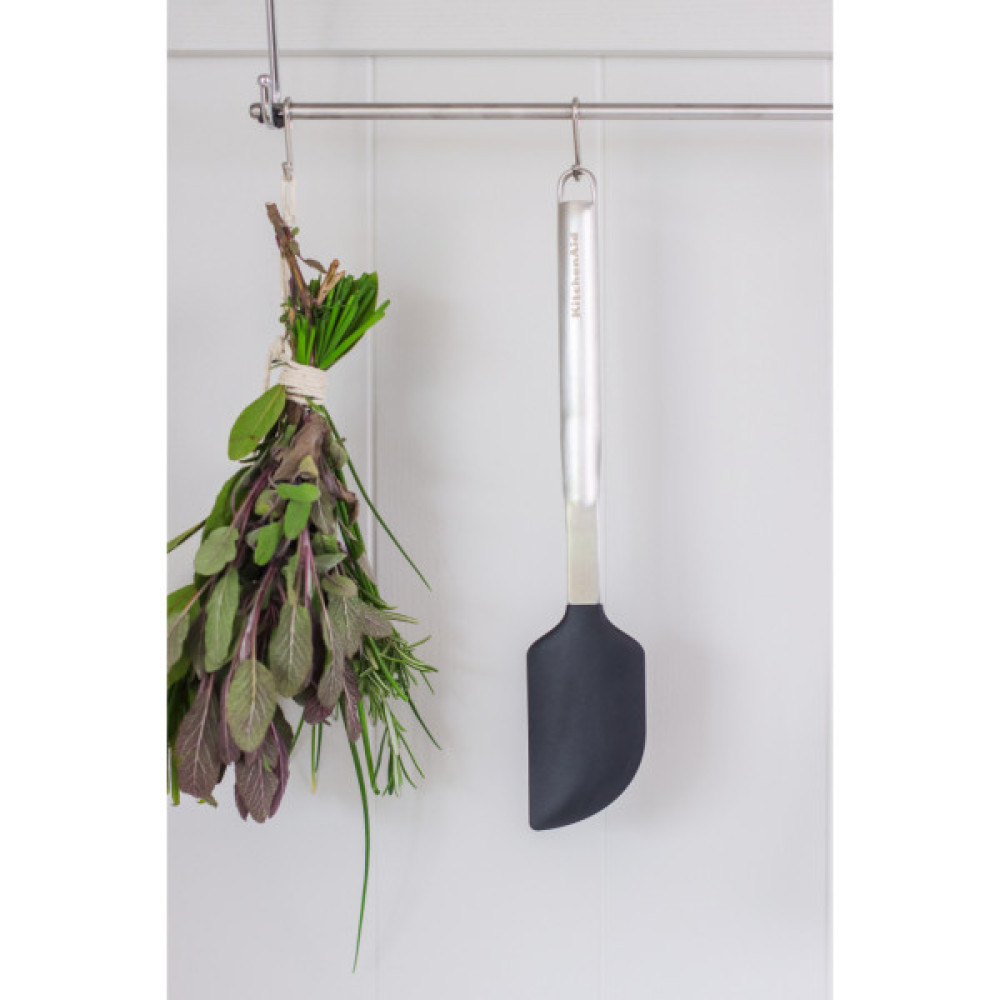 Лопатка кухонна KitchenAid Premium для тіста, 31,4 см, чорний (KMG031OHOB)