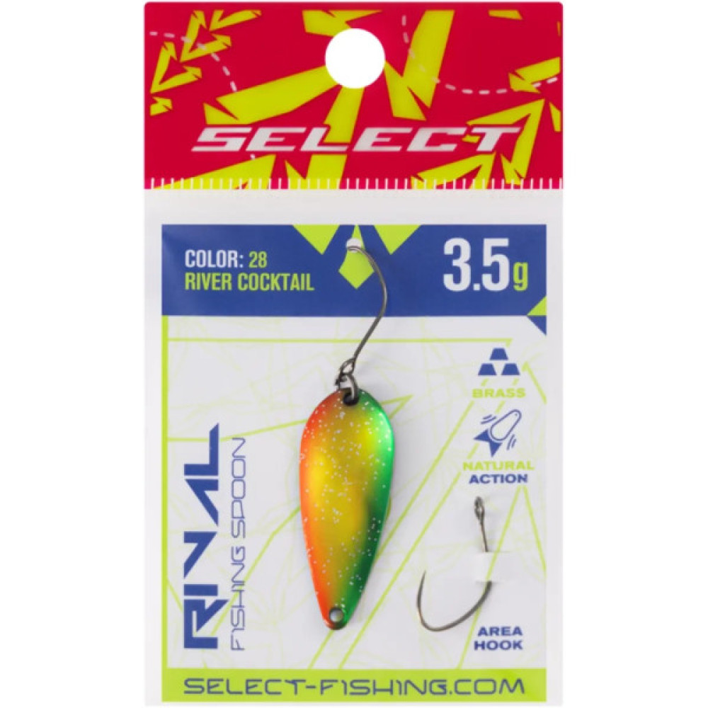 Блешня Select Rival 3.5g 34mm 28 River Cocktail (1870.80.38)