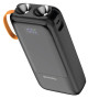 Батарея універсальна ColorWay 20 000 mAh PowerHub PD/22.5W, QC/4.0, Black (CW-PB200LP07BK)