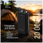 Батарея універсальна ColorWay 20 000 mAh PowerHub PD/22.5W, QC/4.0, Black (CW-PB200LP07BK)