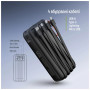 Батарея універсальна ColorWay 20 000 mAh PowerHub PD/22.5W, QC/4.0, Black (CW-PB200LP07BK)
