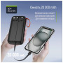Батарея універсальна ColorWay 20 000 mAh PowerHub PD/22.5W, QC/4.0, Black (CW-PB200LP07BK)