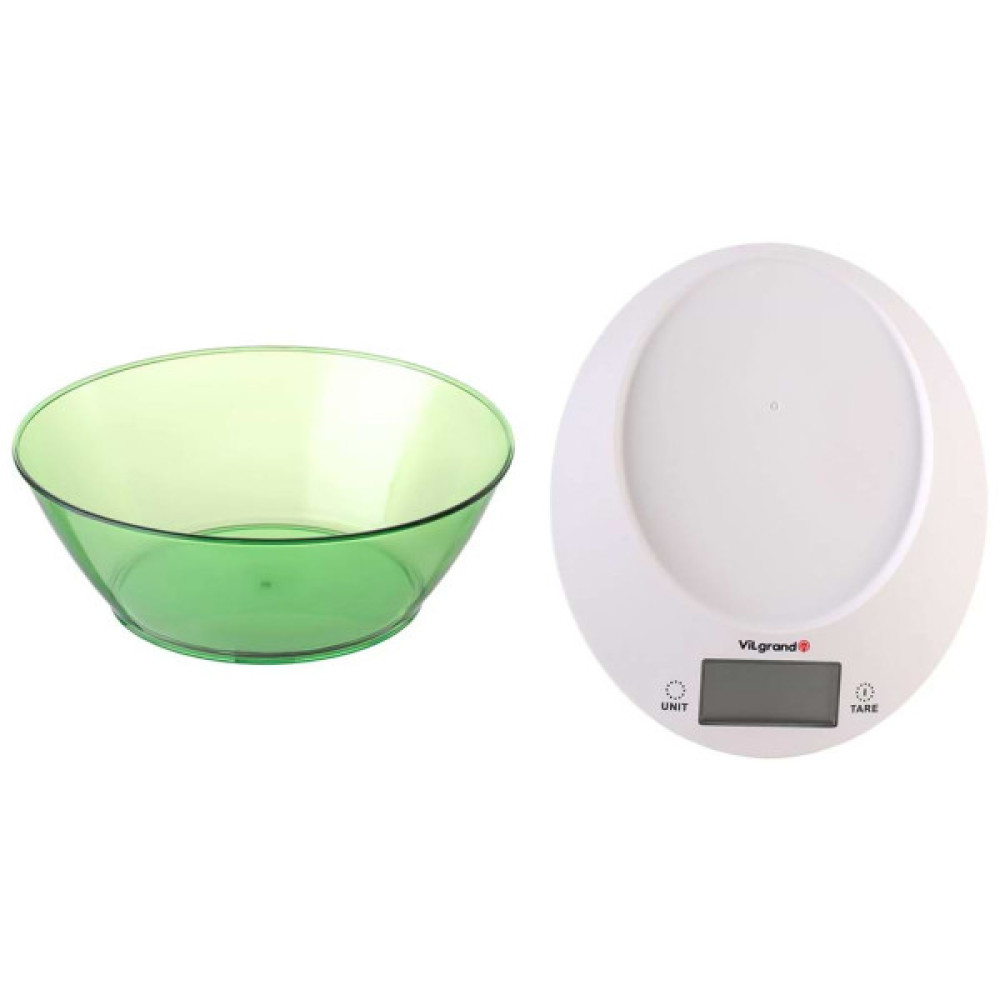 Ваги кухонні Vilgrand VKS-533C green