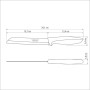 Кухонний ніж Tramontina Plenus Light Grey Bread 178 мм (23422/137)