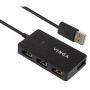 Концентратор Vinga USB2.0 to 4*USB2.0 HUB (VHA2A4) Концентратор Vinga USB2.0 to 4*USB2.0 HUB (VHA2A4)