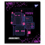 Зошит Yes Minecraft. Black 12 аркушів лінія (767510) Зошит Yes Minecraft. Black 12 аркушів лінія (767510)