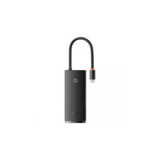 Концентратор Baseus USB-C 5-in-1 HDMI + 3xUSB 3.0 + PD black (WKQX040001)