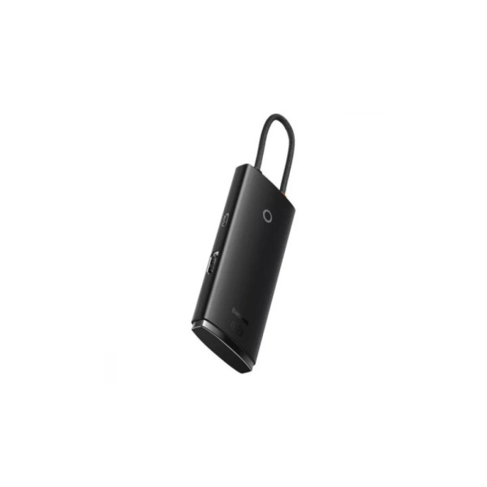 Концентратор Baseus USB-C 5-in-1 HDMI + 3xUSB 3.0 + PD black (WKQX040001)