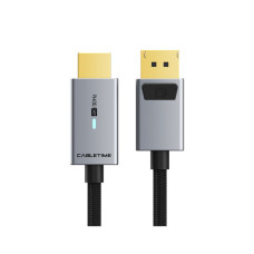 Кабель мультимедійний DisplayPort M to HDMI M 3.0m 4K60Hz Cabletime (CA915330) Кабель мультимедійний DisplayPort M to HDMI M 3.0m 4K60Hz Cabletime (CA915330)