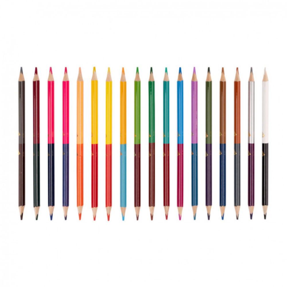 Олівці кольорові Yes Pusheen Balloons двосторонні 18 шт. 36 кол (290751)