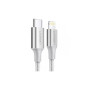 Дата кабель USB-C to Lightning 1.0m 3A 60W US304 white Ugreen (70523)