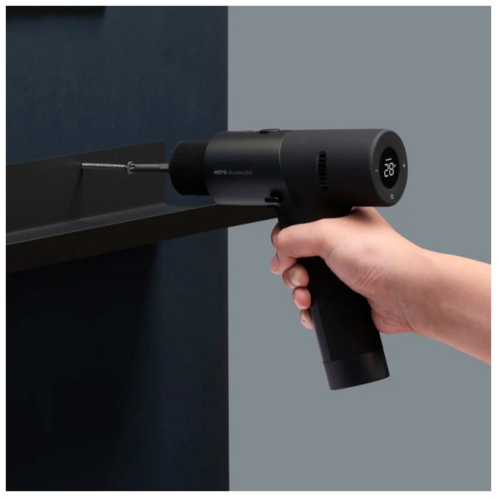 Шуруповерт Xiaomi HOTO 12V Brushless Drill Black (QWLDZ001)