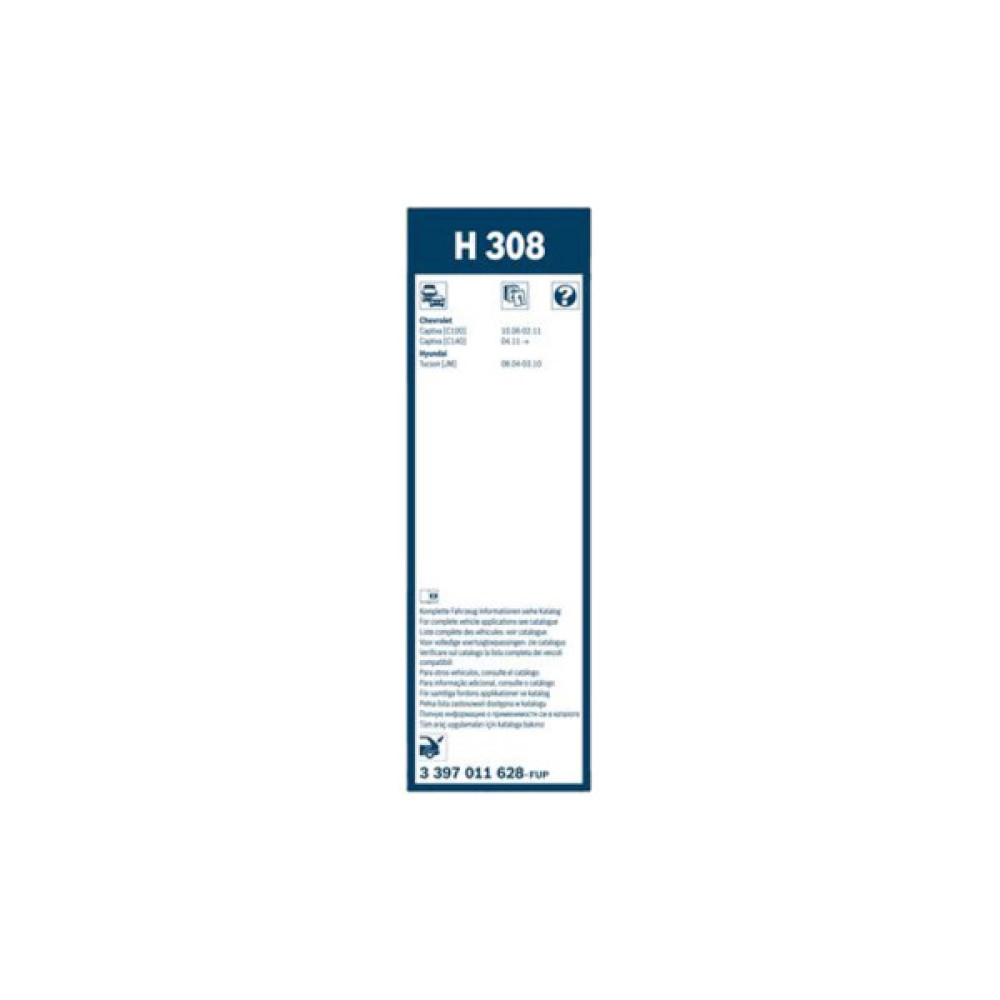 Щітка склоочисника Bosch 3 397 011 628