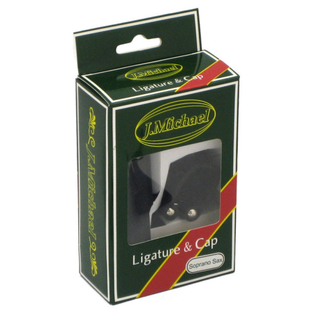 Лігатура для саксофонів J.Michael Leather Clamp and Cap for Soprano Sax (D-02)