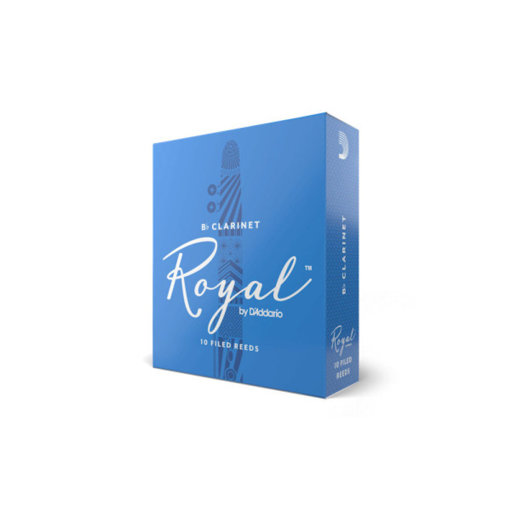 Тростина для кларнета D'Addario Royal - Bb Clarinet #2.5 - 10 Box (RCB1025)
