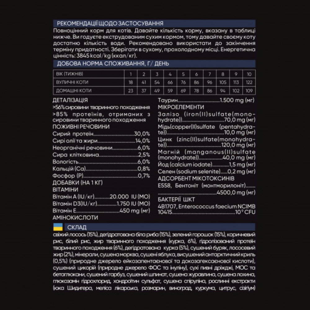 Сухий корм для кішок Savory Adult Cat Gourmand Fresh Salmon and White Fish 400 г (4820232630013)