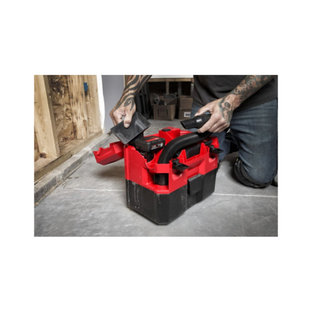 Пилосос будівельний Milwaukee M12 FVCL-0 (без АКБ та ЗП) (4933478186)
