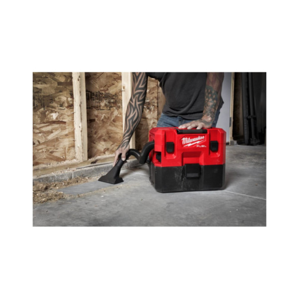 Пилосос будівельний Milwaukee M12 FVCL-0 (без АКБ та ЗП) (4933478186)