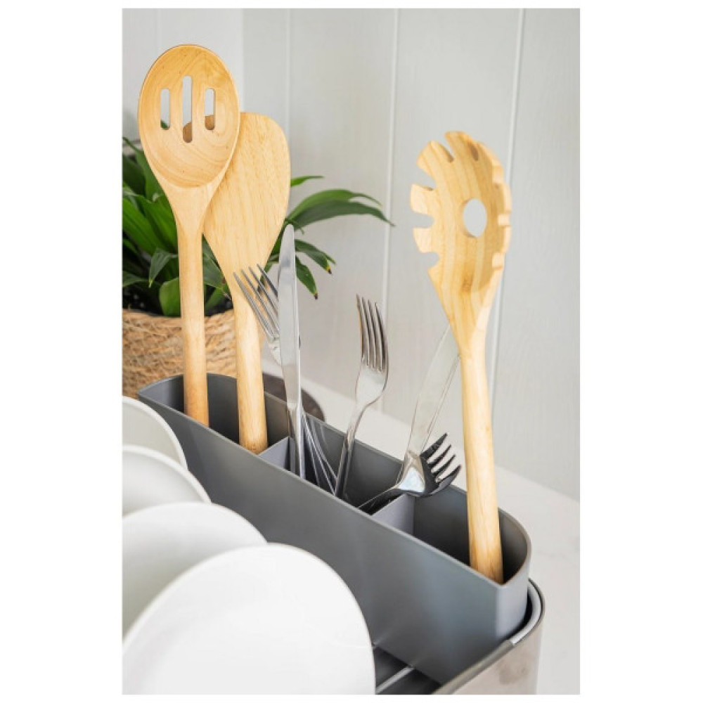 Сушарка для посуду KitchenAid Sinkware 41 x 33 x 17 см сірий (KEG895BXCGA)