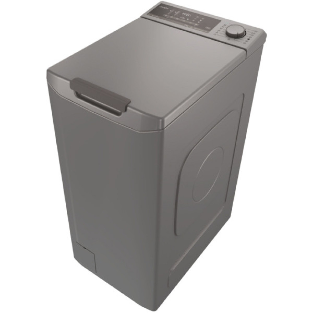 Пральна машина Candy вертикальна, 7кг, 1200, A+++, 60см, дисплей, cріблястий