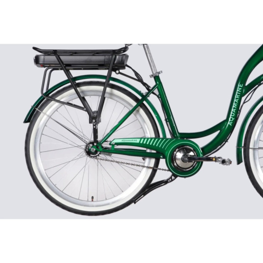 Електровелосипед Dorozhnik 26" eAQUAMARINE BH рама-17" 36B 13А*г 500Вт 2026 зелений (ELB-D-26-317)