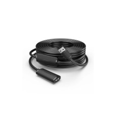 Дата кабель USB 2.0 AM/AF 10.0m Active black Vention (CBKBL)