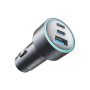 Зарядний пристрій Anker 325 PowerDrive USB-C PD67W + USB-A 22.5W Black (A2731HA1)