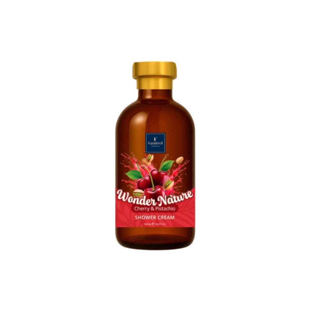 Гель для душу Famirel Wonder Nature Вишня і фісташка 500 мл (7290114086783)