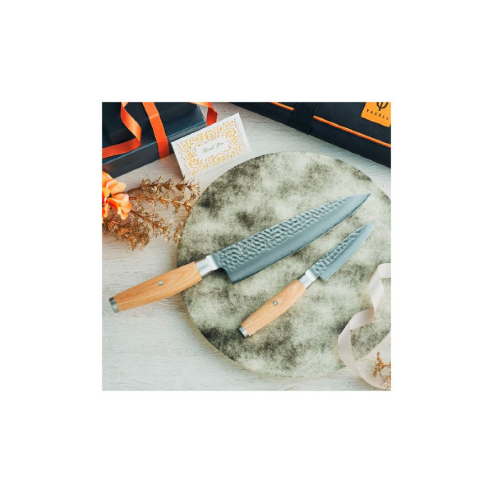 Кухонний ніж Yaxell серія "Ketu" Limited addition кухарський 200 мм (34900L)