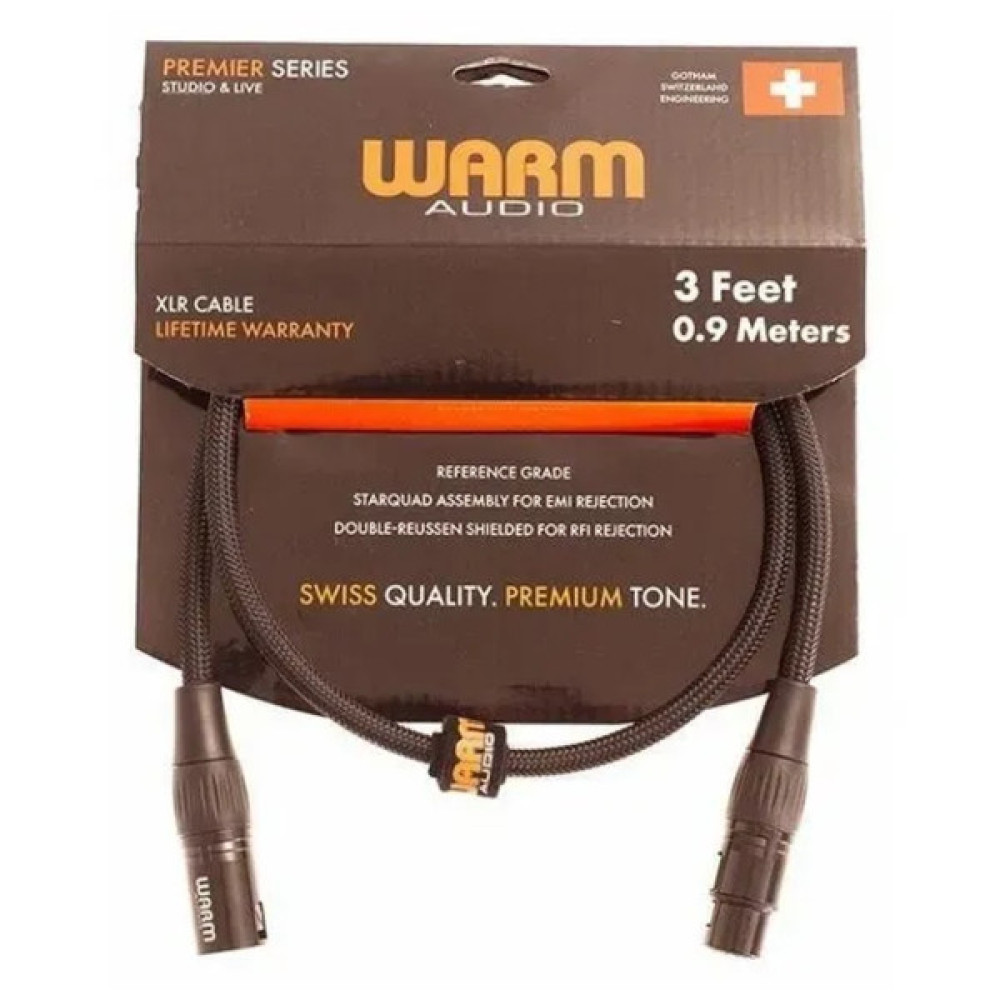 Мікрофонний кабель Warm Audio Prem-XLR-10' 3 m (231566)