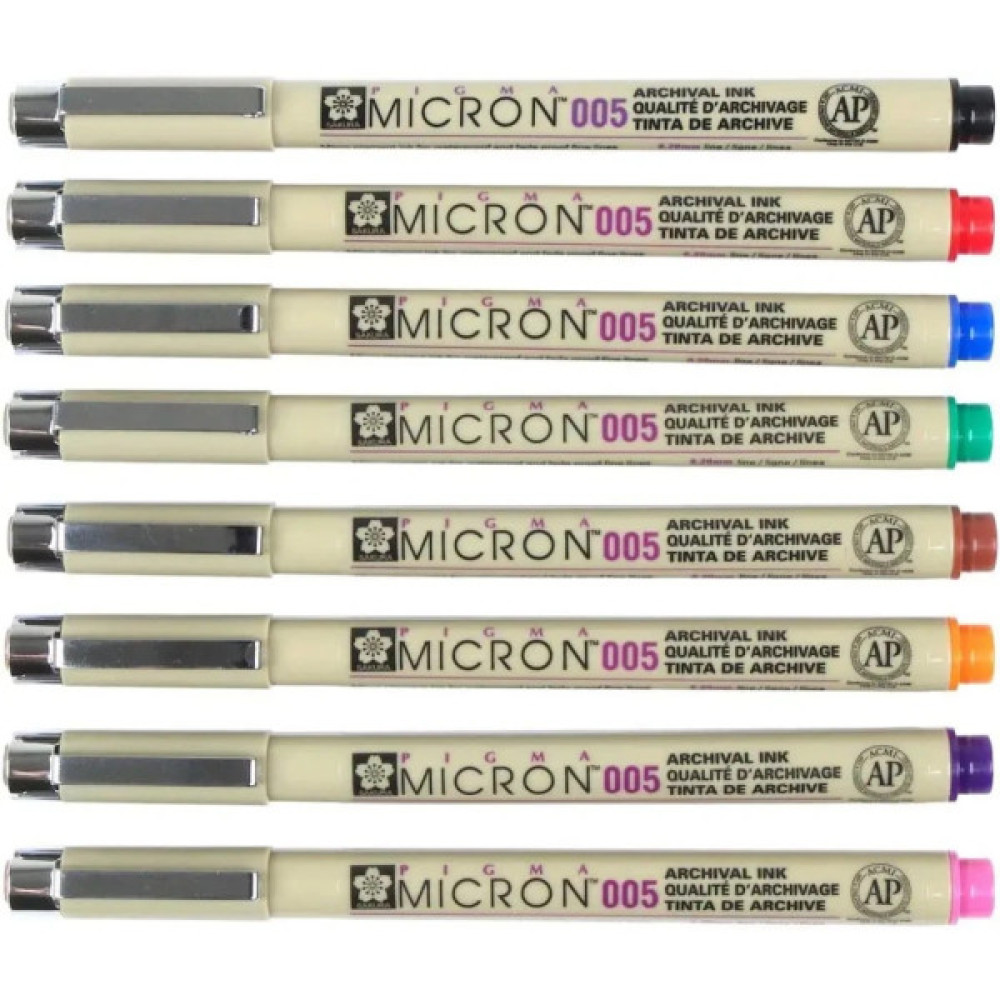 Лайнер Sakura Pigma Micron (0.1) 0,25 мм Рожевий (084511306325)