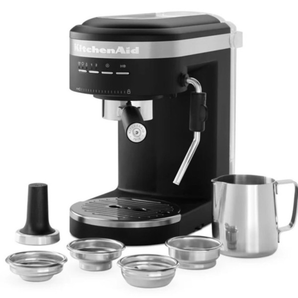 Ріжкова кавоварка еспресо KitchenAid 5KES6503EBK