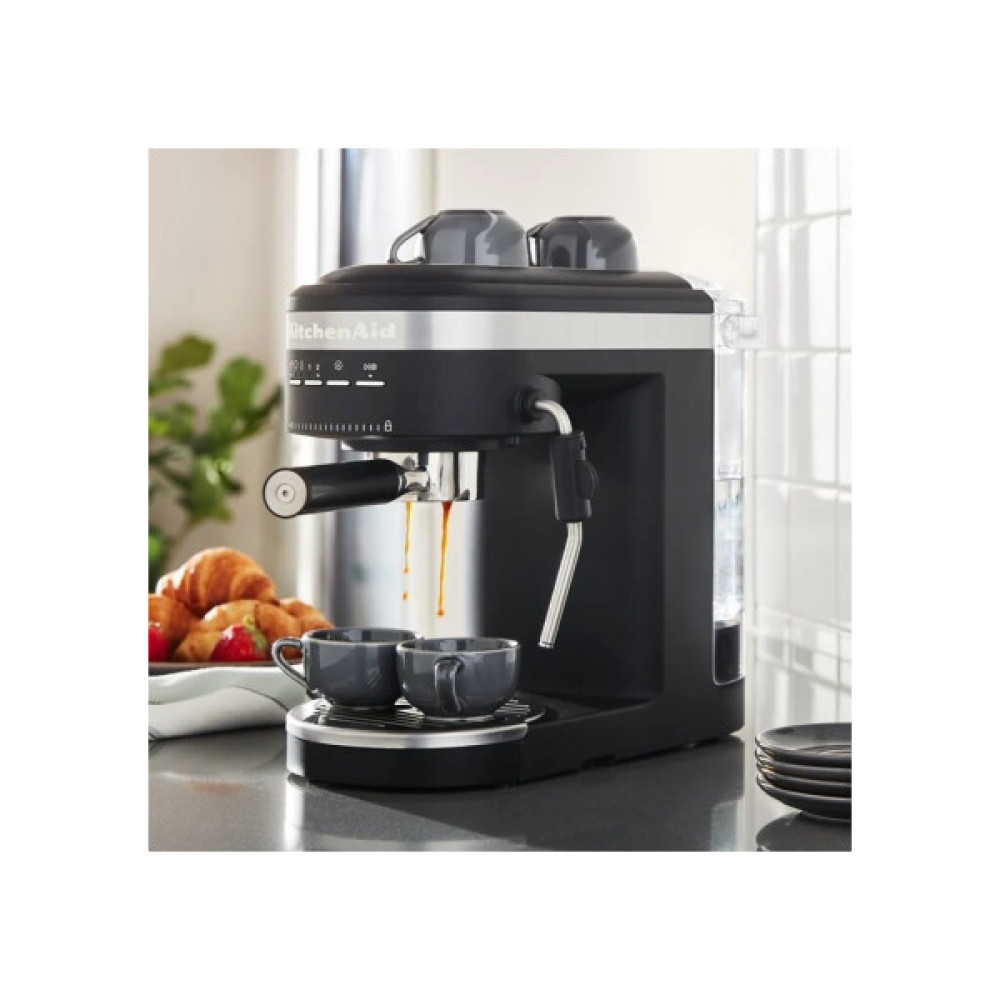 Ріжкова кавоварка еспресо KitchenAid 5KES6503EBK