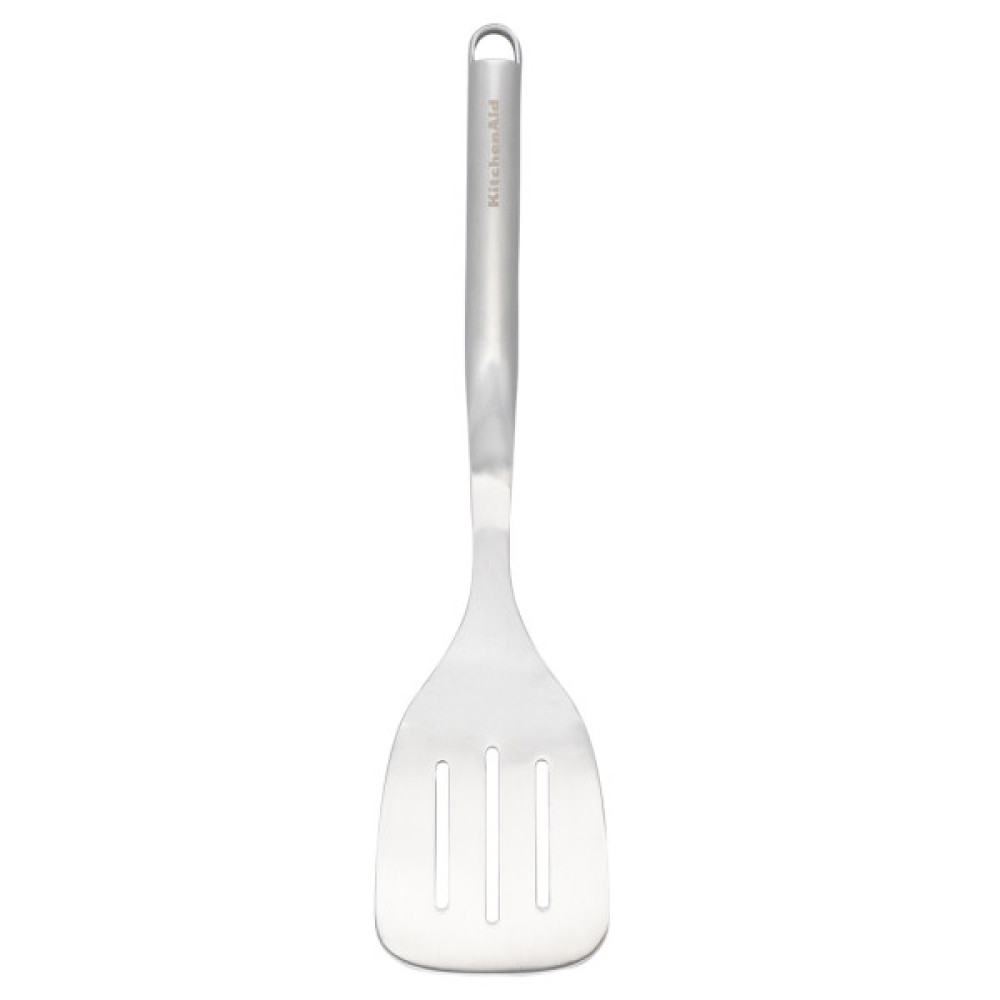 Лопатка кухонна KitchenAid Premium з прорізами, 34,6 см (KMG002OHSS)