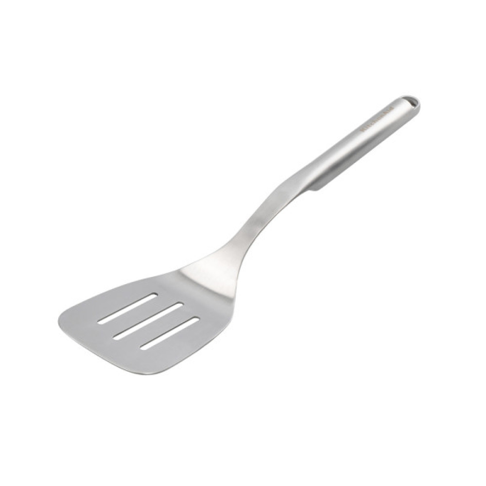 Лопатка кухонна KitchenAid Premium з прорізами, 34,6 см (KMG002OHSS)