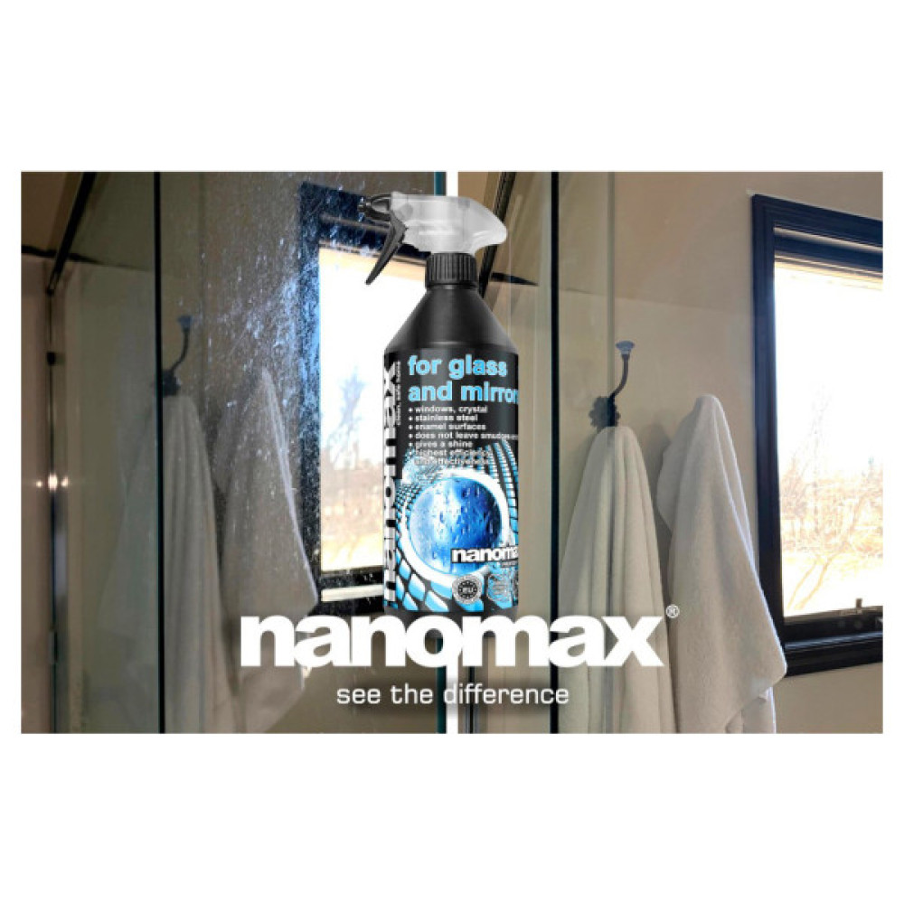 Засіб для миття скла Nanomax Pro 1000 мл (5901549955132) Засіб для миття скла Nanomax Pro 1000 мл (5901549955132)
