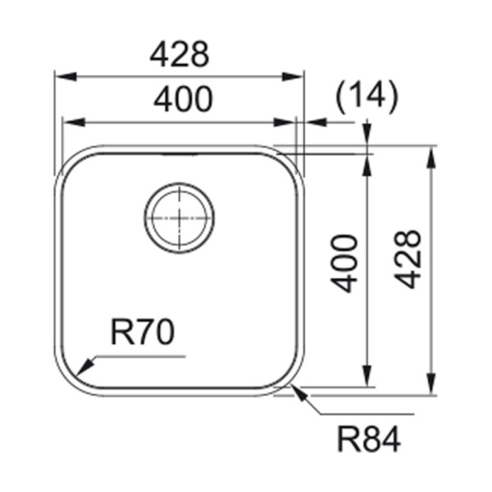 Мийка кухонна Franke 122.0739.591