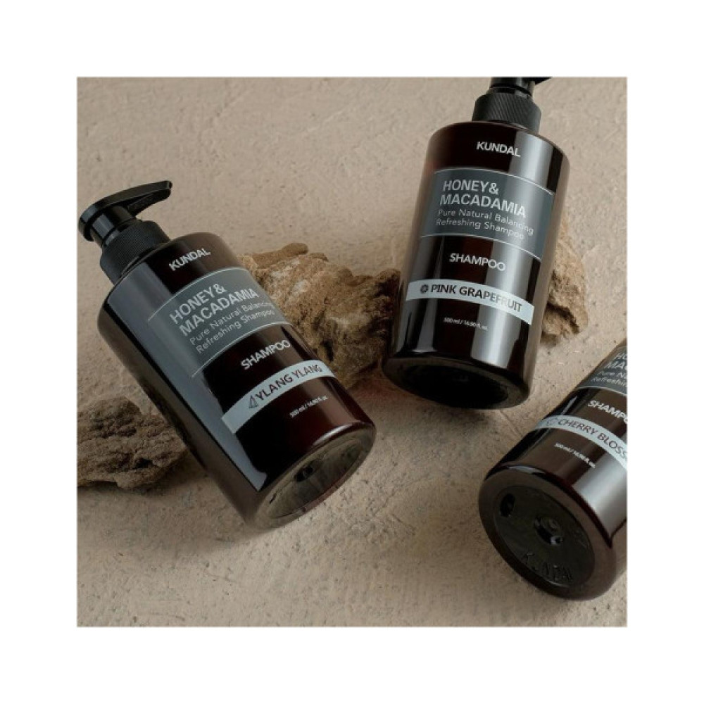 Шампунь Kundal Honey & Macadamia Shampoo Baby Powder 500 мл (8809568740425)