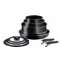 Набір посуду Tefal Ingenio Easy Cook & Clean 10 предметів чорний (L1539053)