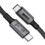 Дата кабель USB-C to USB-C 1.0m USB4 40Gbps 240W 8K60Hz black Armorstandart (ARM81921)