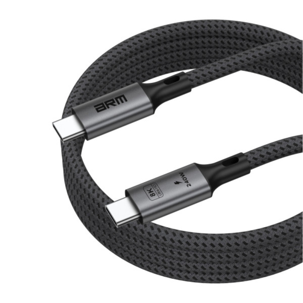 Дата кабель USB-C to USB-C 1.0m USB4 40Gbps 240W 8K60Hz black Armorstandart (ARM81921)