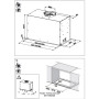 Витяжка Franke вбудовувана 70см, 1120м.куб/год, Box Flush Evo FBFE XS A70, нерж