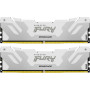 Модуль пам'яті для комп'ютера DDR5 32GB (2x16GB) 6400 MHz Renegade White XMP Kingston Fury (ex.HyperX) (KF564C32RWK2-32)