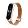 Ремінець до фітнес браслета BeCover Metal для Xiaomi Mi Smart Band 8 Rose Gold (709360) Ремінець до фітнес браслета BeCover Metal для Xiaomi Mi Smart Band 8 Rose Gold (709360)