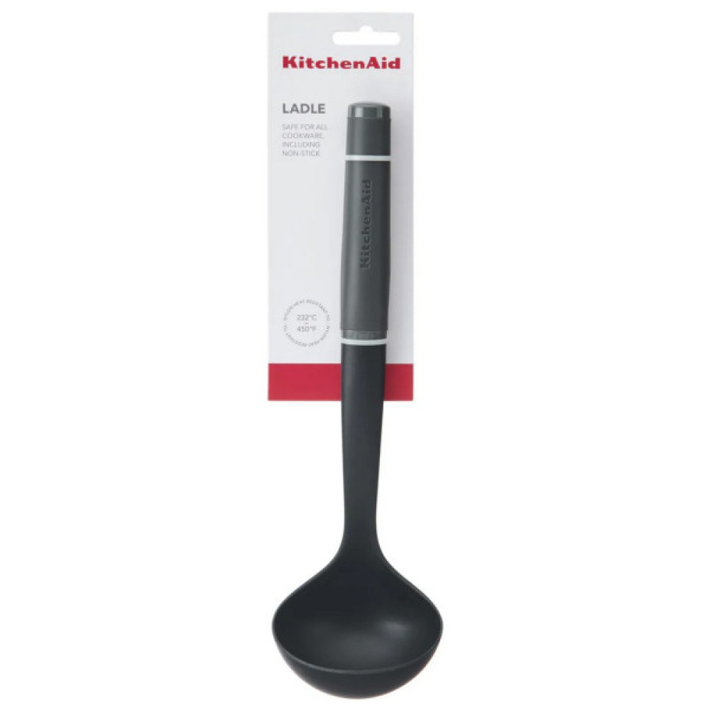 Ополоник KitchenAid Coreline, 31,5 см, сірий (KAS006OHCGG)