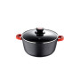 Каструля Bergner Chroma, з кришкою 20 см, 2.2 л (BG-30114-BK) Каструля Bergner Chroma, з кришкою 20 см, 2.2 л (BG-30114-BK)