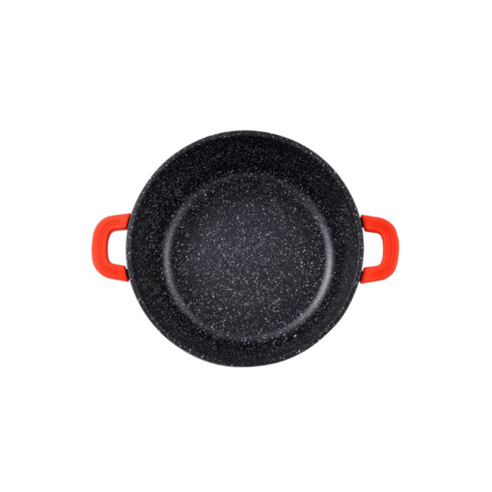 Каструля Bergner Chroma, з кришкою 20 см, 2.2 л (BG-30114-BK)