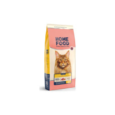 Сухий корм для кішок Home Food For large breeds з телятиною, лососем та в’яленими томатами 1.6 кг (4820235021184)