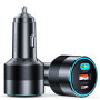 Зарядний пристрій Choetech car 2хUSB-C+USB-A 130W QC3.0/PD/PPS black (TC0011-BK) Зарядний пристрій Choetech car 2хUSB-C+USB-A 130W QC3.0/PD/PPS black (TC0011-BK)