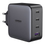 Зарядний пристрій Ugreen 4xUSB 100W GAN (USB-A+3*USB-C) Tech Fast Charger CD226 Grey (90575) Зарядний пристрій Ugreen 4xUSB 100W GAN (USB-A+3*USB-C) Tech Fast Charger CD226 Grey (90575)